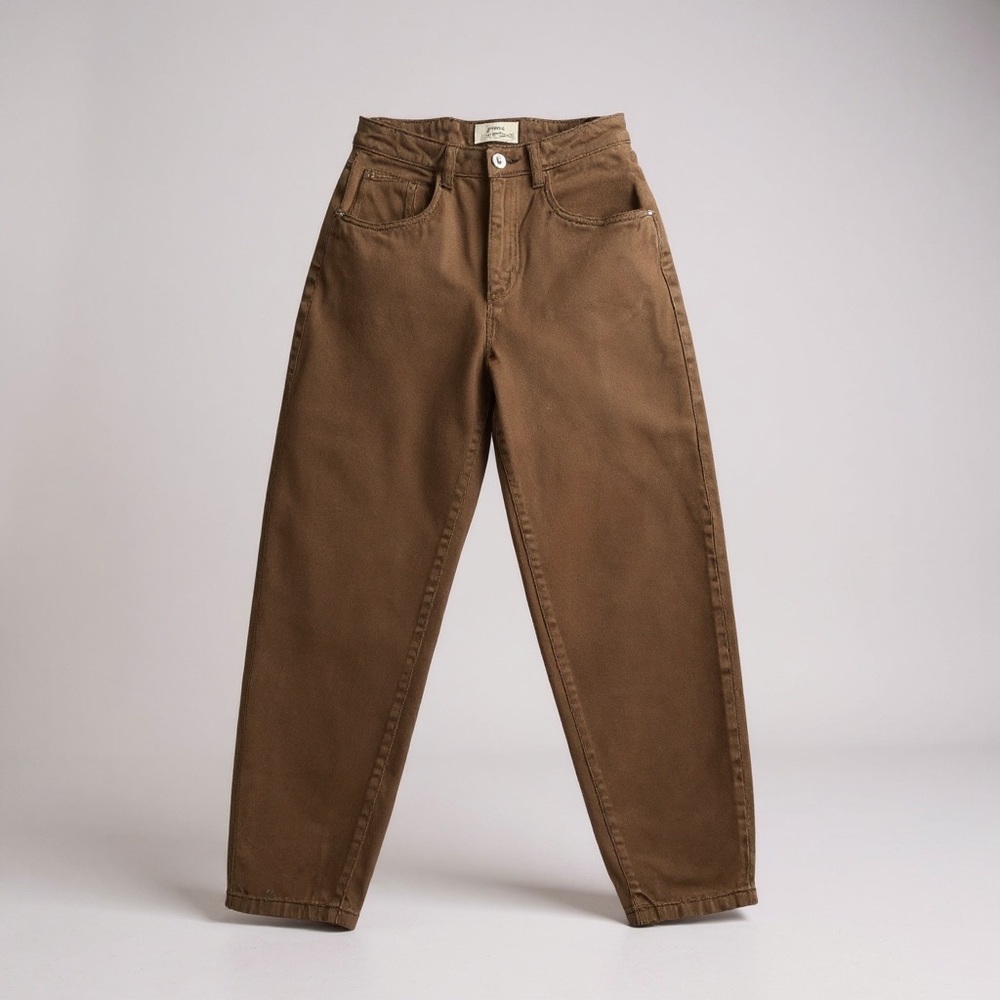 Cotton On Chocolate Brown Mom Slouch Jeans